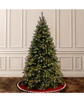 National Tree 9' Tiffany Medium Fir Tree With 850 Clear Lights