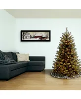 National Tree Company ft. North Valley Spruce Tree with Clear Lights