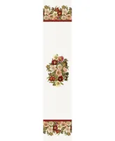 Laural Home Vintage Petals 13x72 Table Runner