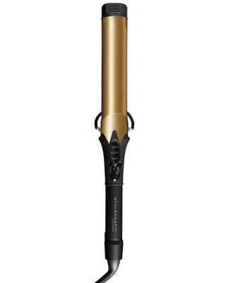 StyleCraft Professional 24K Gold Hair Style Stix Long Spring Curling Iron 1.5" Inch