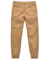 Ring of Fire Big Boys Cayden Slanted Cargo Stretch Jogger Pants