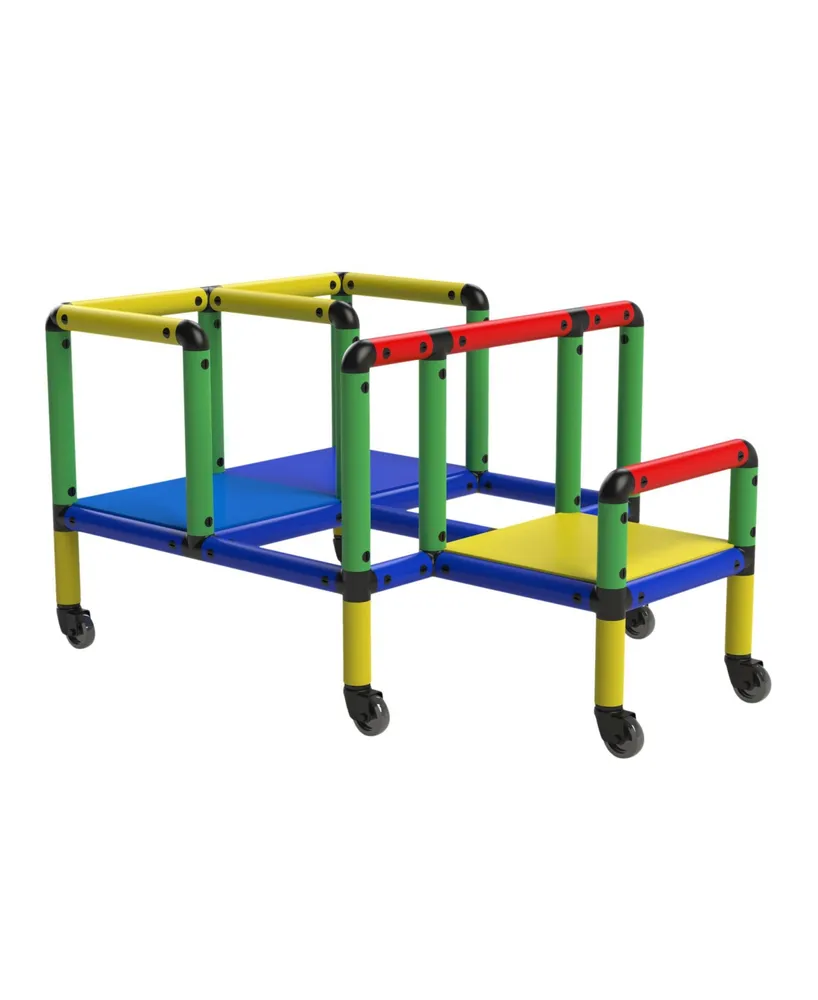 Funphix Buildable Play Structure Set with Wheels