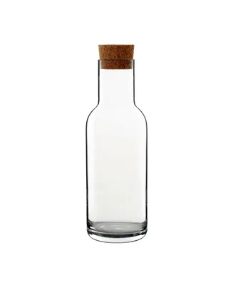 Sublime Carafe with Cork Stopper, 34 Oz