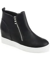 Journee Collection Women's Pennelope Wedge Sneakers