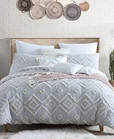 Swift Home Astonishing Rukai Clip Jacquard Gauze 5 Piece Comforter Set