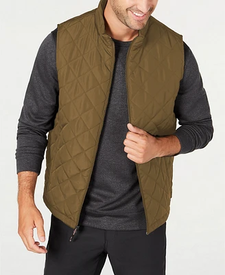 Hawke & Co. Men's Diamond Quilted Heritage Vest, Created for Macy's