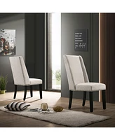 Zoe Upholstered Dining Chair, Set of 2