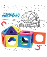Discovery Kids Toy Magnetic Tiles 50 Piece