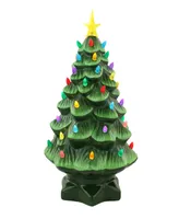 14" Nostalgic Ceramic Christmas Tree