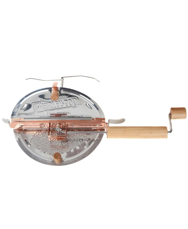 Wabash Valley Farms Classic Copper Whirley Pop Popper Set