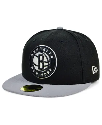 New Era Brooklyn Nets Basic 2-Tone 59FIFTY Cap