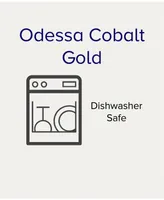 Noritake Odessa Cobalt Gold 5 Pc Place Setting