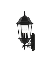 Hamilton 3 Lights Outdoor Wall Lantern