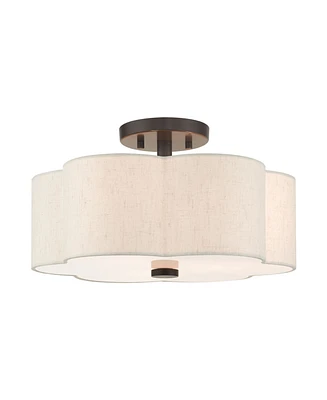 Solstice 3 Lights Semi Flush