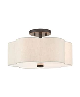 Solstice 3 Lights Semi Flush
