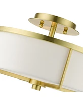 Wesley Lights Semi Flush