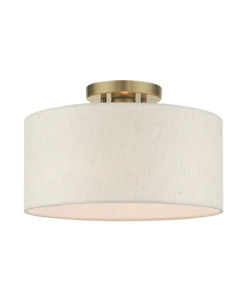 Blossom 1 Light Semi Flush - Gold