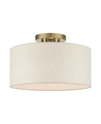 Blossom 1 Light Semi Flush - Gold