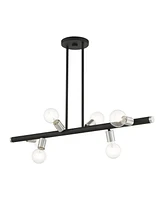 Bannister 6 Lights Linear Chandelier