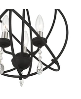 Aria 3 Lights Convertible Chandelier or Semi Flush