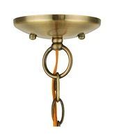 Aria 3 Lights Convertible Chandelier or Semi Flush