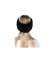 Marcus Adler Women's Plush Faux Fur Stretch Headband