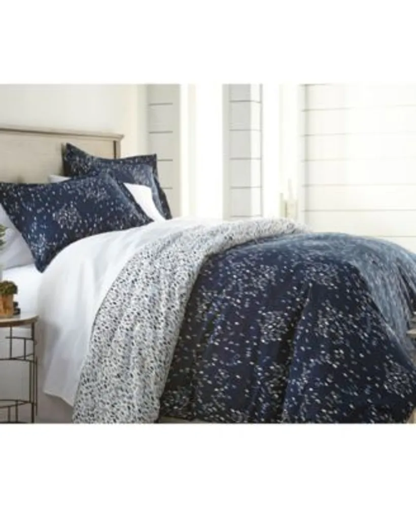 Premium Ultra Soft Botanicalprinted 3piece Comforter Sham Set