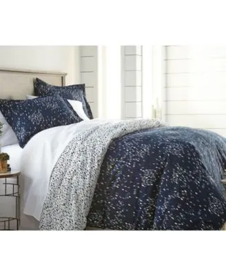 Premium Ultra Soft Botanicalprinted 3piece Comforter Sham Set