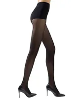 Natori Women's Soft Suede Opaque Control Top Tights