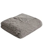 Intelligent Design Malea Shaggy Faux-Fur 3-Pc. Duvet Cover Set, Full/Queen
