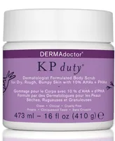 DERMAdoctor Kp Duty Dermatologist Formulated Body Scrub For Dry, Rough, Bumpy Skin, 16 oz.