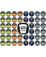 Single Serve Coffee Pods for Keurig K Cup Brewers, Out of This World Blends Variety Pack, 48 Count