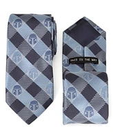 Star Wars Mando Helmet Check Men's Tie