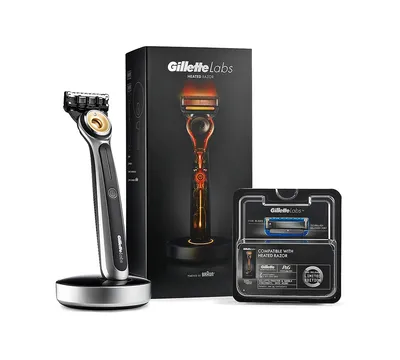 GilletteLabs 3-Pc. Heated Razor Starter Set