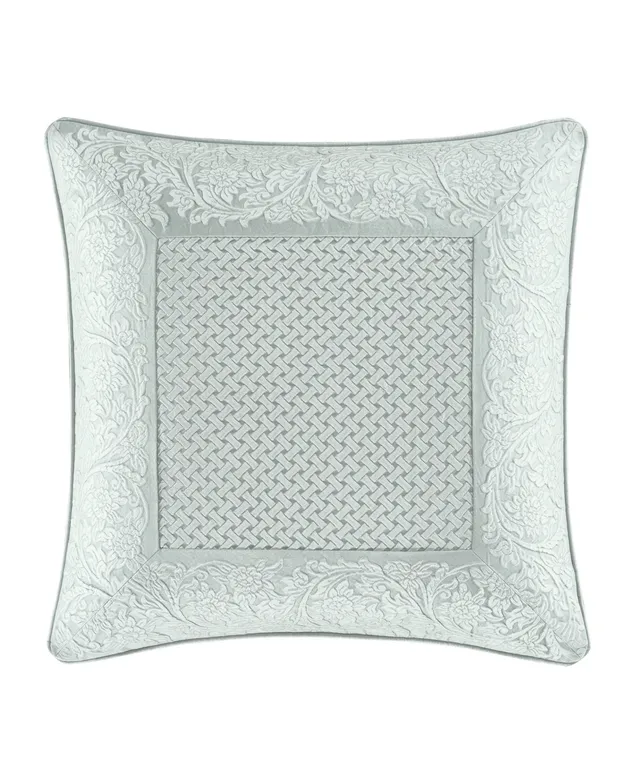 Bianco Solid White Decorative Pillows by J Queen New York