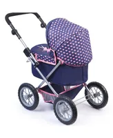 Trendy Pram Stroller for Toy Baby Dolls