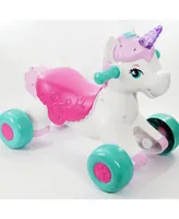 Kiddieland Light N Sounds Magical Ride-on Unicorn