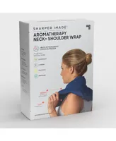 Sharper Image Warming & Cooling Aromatherapy Neck Shoulder Wrap Pad