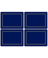 Pimpernel Classic Midnight Blue Placemats, Set of 4