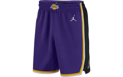Jordan Men's Los Angeles Lakers Statement Swingman Shorts