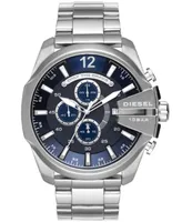 Diesel Mega Chief Chronograph Stainless Steel Bracelet Watch 51mm