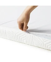 Lucid Dream Collection by Lucid 3" Gel Memory Foam Mattress Topper