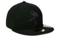 New Era Minnesota Vikings Black on 59FIFTY Cap