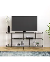 Winthrop Tv Stand with Glass Shelves