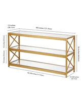 Hutton Tv Stand - Gold
