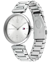 Tommy Hilfiger Women's Stainless Steel & Crystal Bracelet Watch 34mm