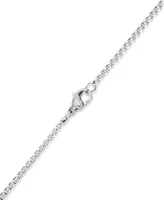 Andrew Charles by Andy Hilfiger Men's Cross 24" Pendant Necklace in Stainless Steel