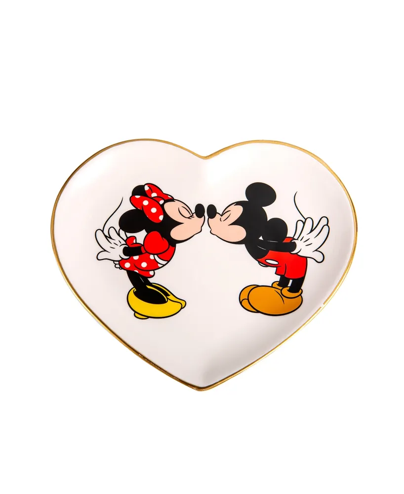 Mickey & Minnie Heart Trinket Dish