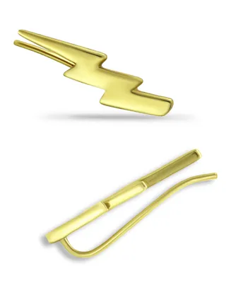 Giani Bernini Lightning Bolt Ear Crawler Earrings 18k Gold Over Sterling Silver or