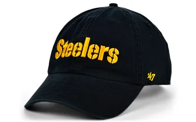 47 Brand Pittsburgh Steelers Clean Up Cap